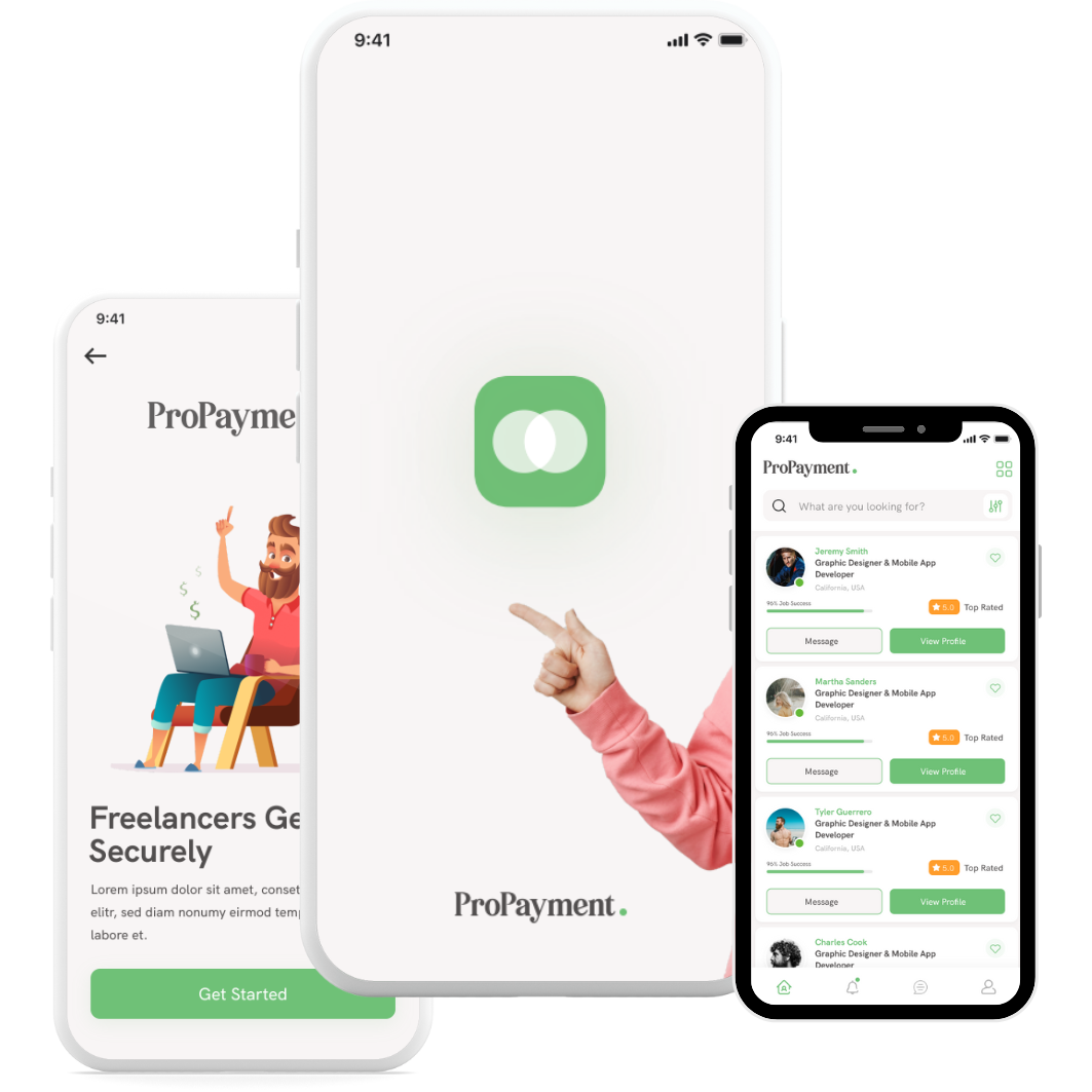 Portfolio project: Propayment Mobile App, built with Flutter, located in USA